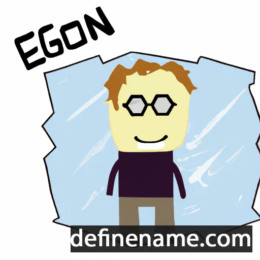 Egon cartoon