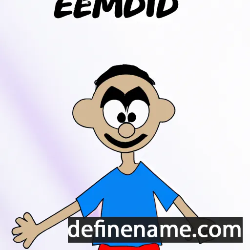 cartoon of the name Ehmed