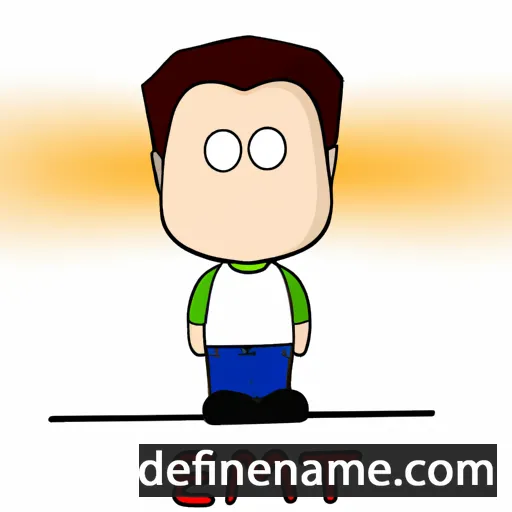 cartoon of the name Ehmet