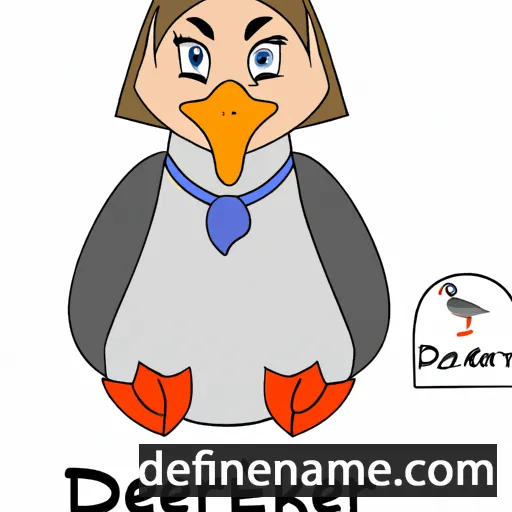 Eider cartoon