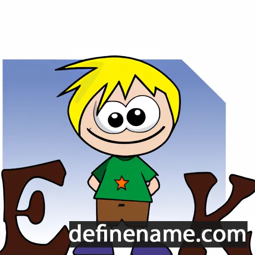 cartoon of the name Eike