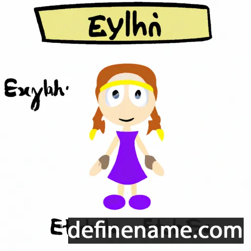 cartoon of the name Eileithyia