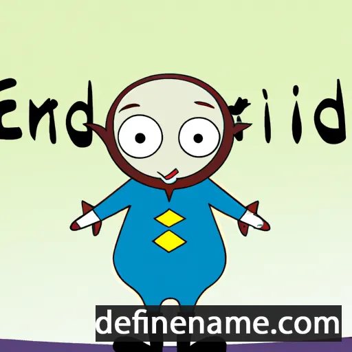 Eindriði cartoon