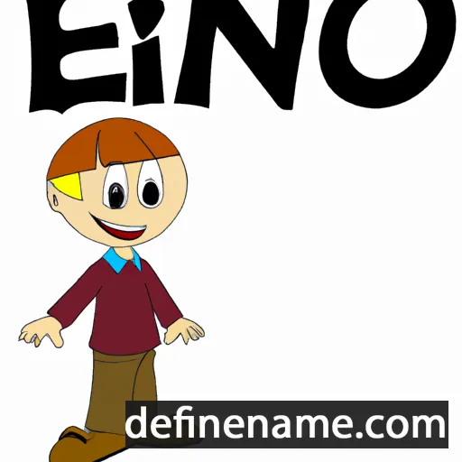 cartoon of the name Eino