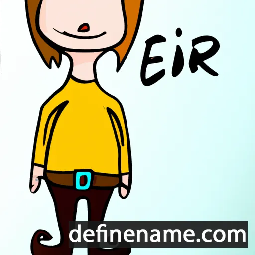 Einrí cartoon