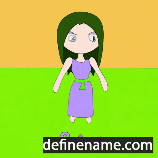 cartoon of the name Eirene