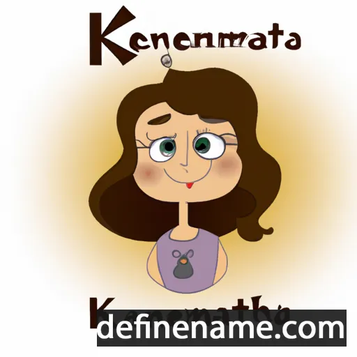 cartoon of the name Ekaterina