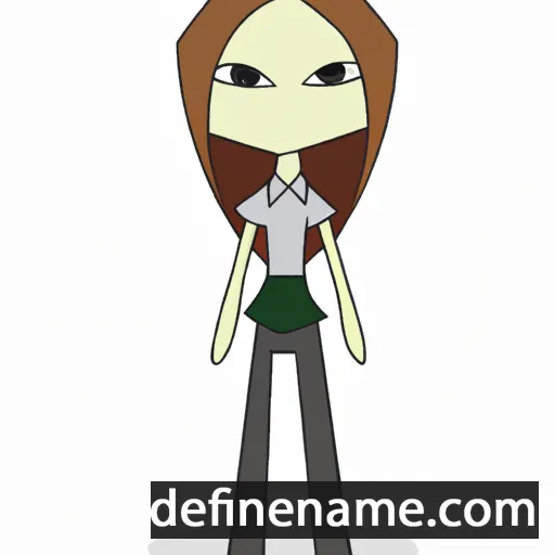 cartoon of the name Elaine