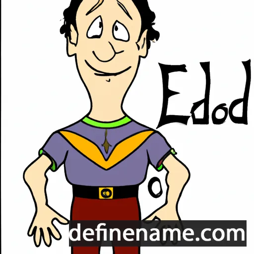 cartoon of the name Eldor