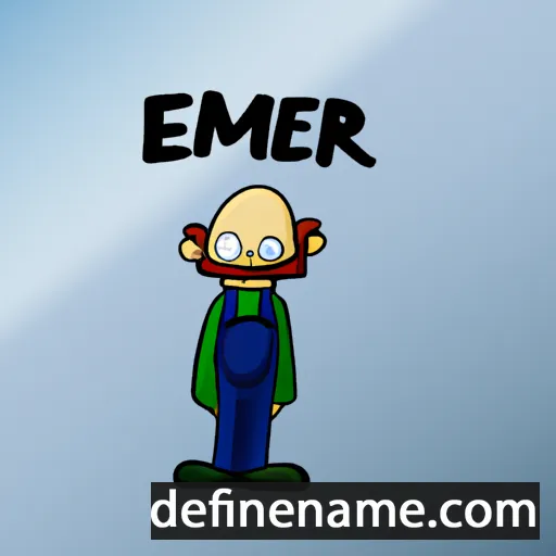 cartoon of the name Elemér