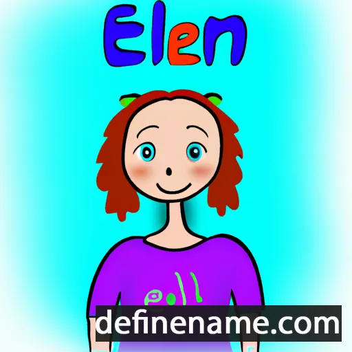 Elen cartoon