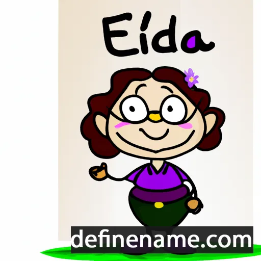 Elfrieda cartoon