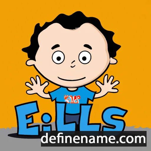 Elías cartoon