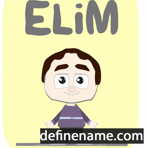 cartoon of the name Eliakim