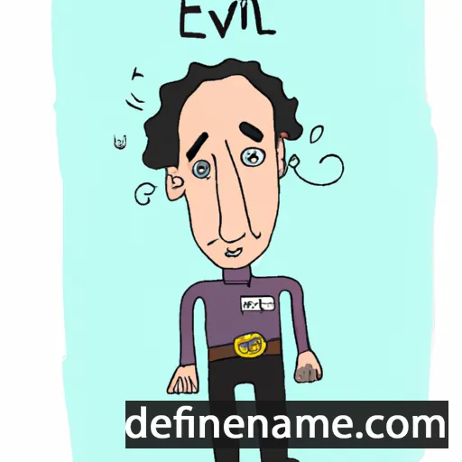 cartoon of the name Eliav