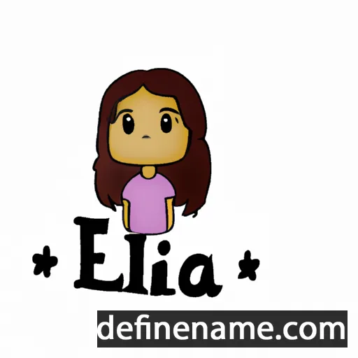 Elicia cartoon