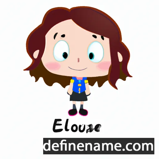 cartoon of the name Eloise