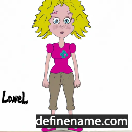 cartoon of the name Elouise