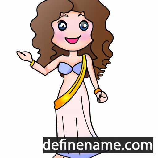 cartoon of the name Elpida