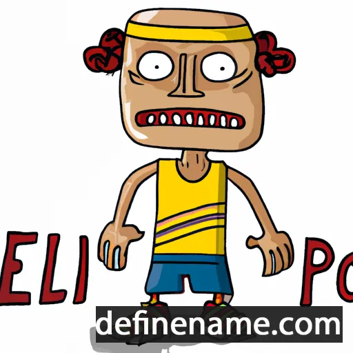 Elpidio cartoon