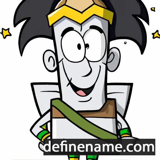 cartoon of the name Elpidius