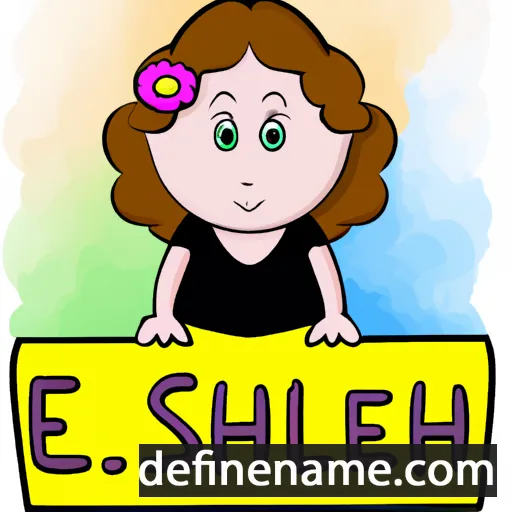 cartoon of the name Elsabeth