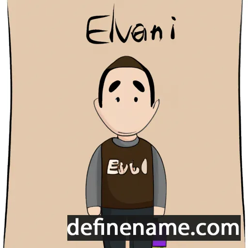 Elvan cartoon