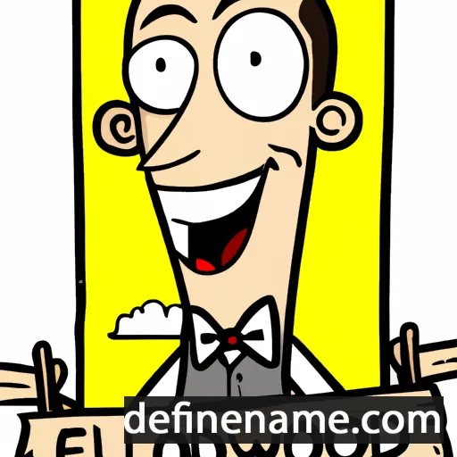 cartoon of the name Elwood