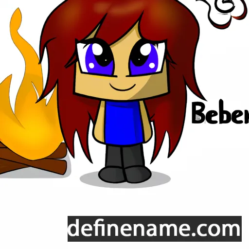 cartoon of the name Ember