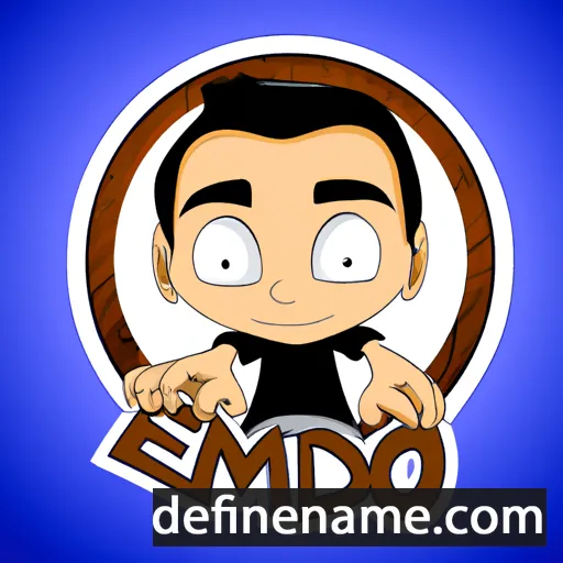 cartoon of the name Emidio