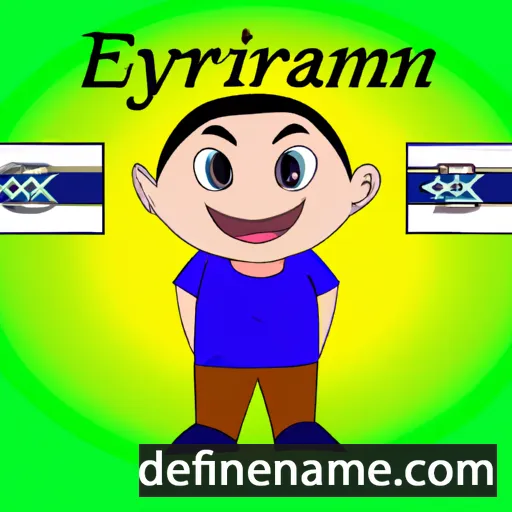 cartoon of the name Emirhan