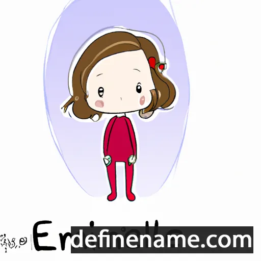 cartoon of the name Emmeline