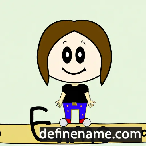 cartoon of the name Emmi