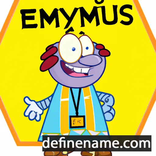 cartoon of the name Emygdius