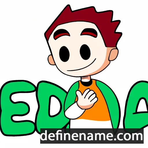 cartoon of the name Enda