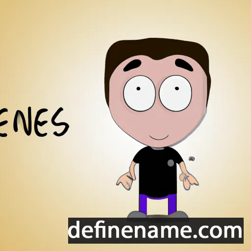 cartoon of the name Enéas