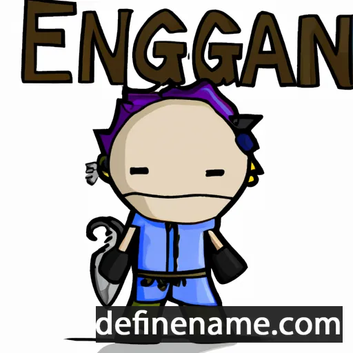 cartoon of the name Enguerran