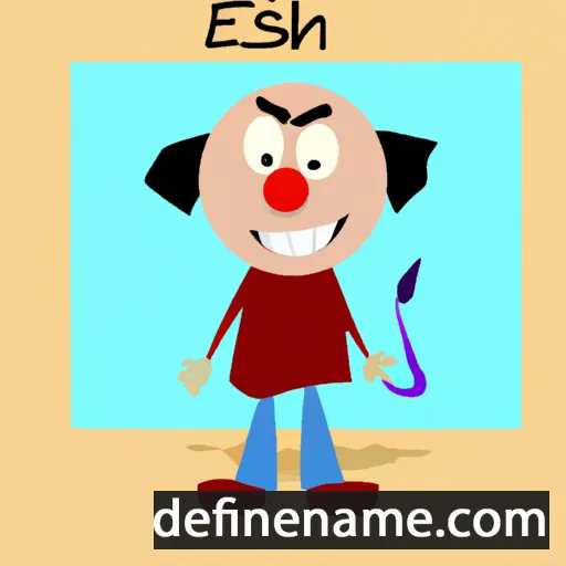 Enosh cartoon