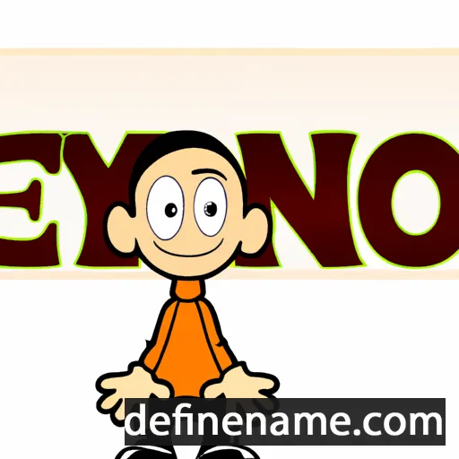 cartoon of the name Enyo