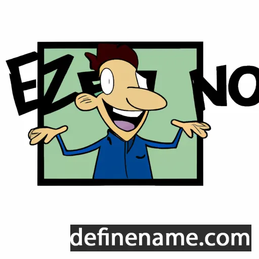 Enzo cartoon