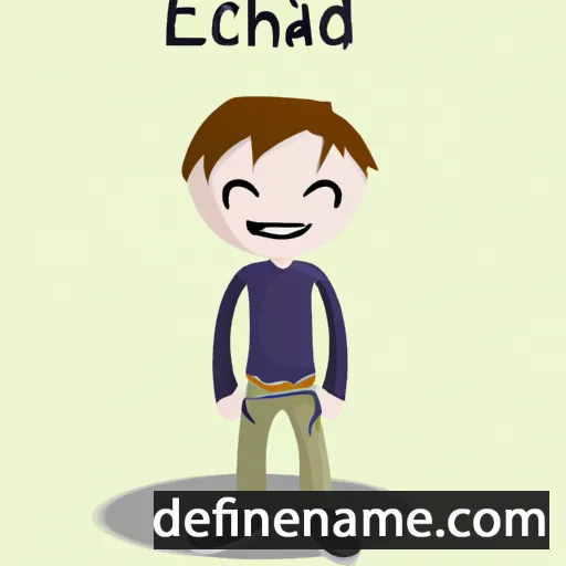 cartoon of the name Eochaidh