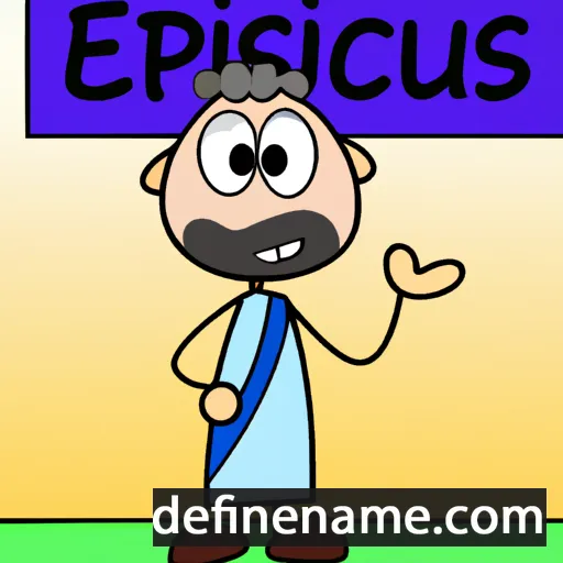 cartoon of the name Ephesius