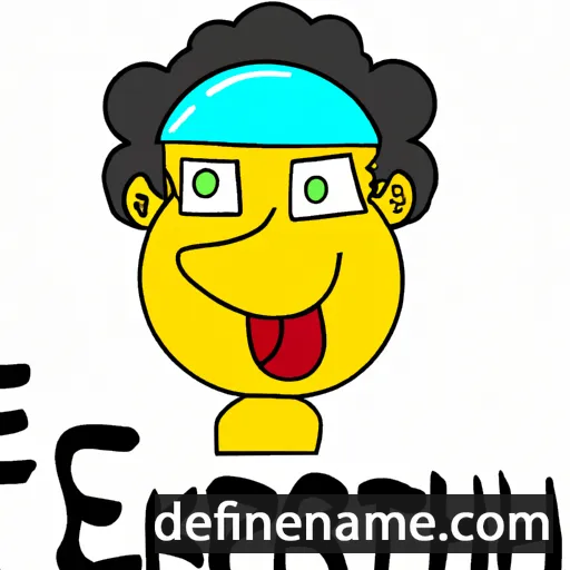 cartoon of the name Ephrath