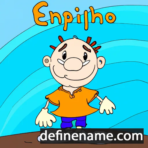 cartoon of the name Epifanio