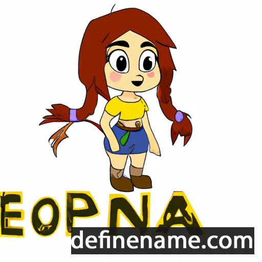 cartoon of the name Epona