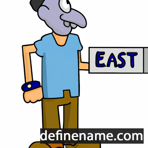 cartoon of the name Erast