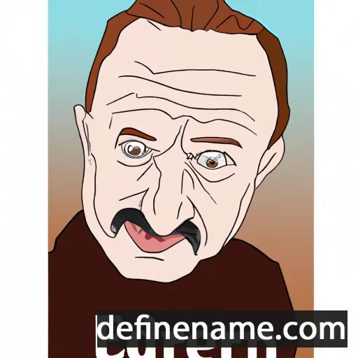 cartoon of the name Erdoğan