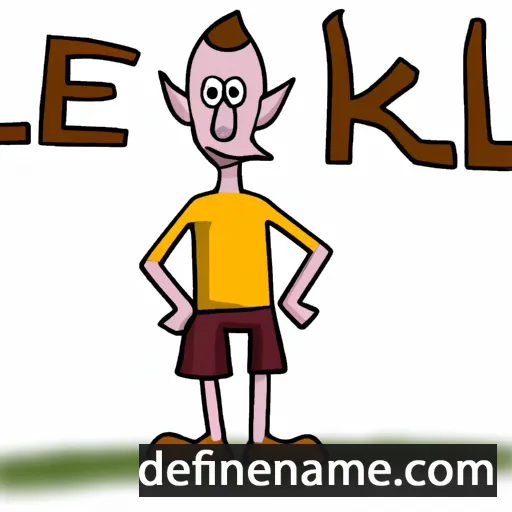 cartoon of the name Erekle