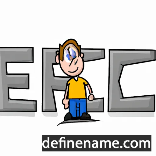 cartoon of the name Eric