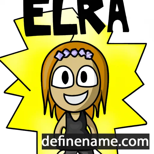 Erlea cartoon